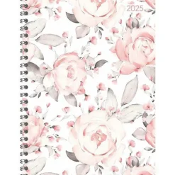 Agenda settimanale 12 mesi 2025 Ladytimer spiralata Roses