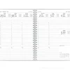 Agenda settimanale 12 mesi 2025 Ladytimer spiralata Statement cm 15x21
