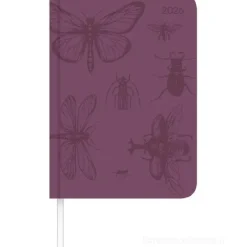 Agenda settimanale 12 mesi 2026 Lady Journal Deluxe Purple cm 10,7x15,2