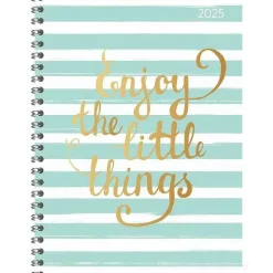 Agenda settimanale 12 mesi 2025 Ladytimer spiralata Little Things