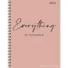 Agenda settimanale 12 mesi 2025 Ladytimer spiralata Statement
