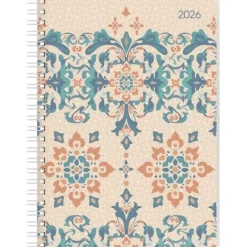 Agenda settimanale 12 mesi 2025 Ladytimer spiralata Oriental cm 15x21