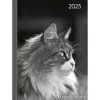 Agenda settimanale 12 mesi 2025 Lady Journal Cat