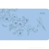 Agenda settimanale 12 mesi 2026 Ladytimer TO GO Deluxe Sky cm 15x8,7