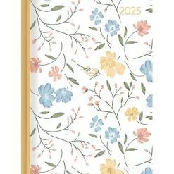 Agenda settimanale 12 mesi 2025 Lady Journal Flower Love