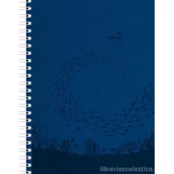 Agenda settimanale 12 mesi 2026 spiralata Nature Line Ocean cm 15x21