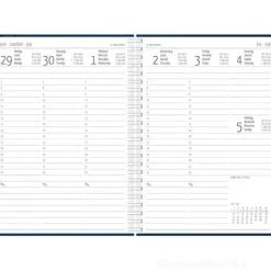 Agenda settimanale 12 mesi 2026 spiralata Nature Line Ocean cm 15x21