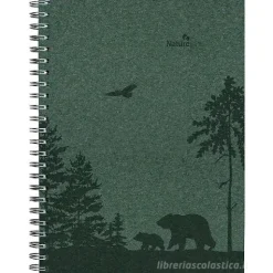 Agenda settimanale 12 mesi 2025 spiralata Nature Line Pine cm 15x21