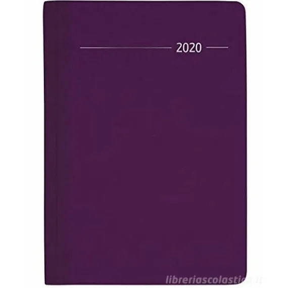 Agenda settimanale 2020 Silk Line A6 Sapphire