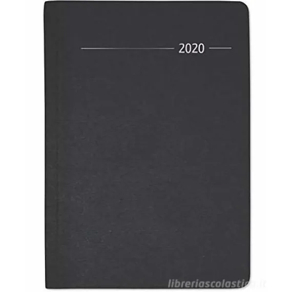 Agenda settimanale 2020 Silk Line A6 Onyx