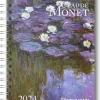 Agenda settimanale spiralata 2024 Claude Monet Diary cm 16,5x21,6