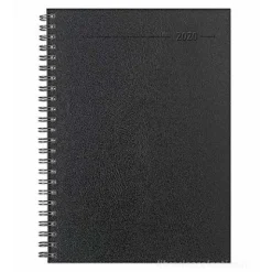 Agenda settimanale spiralata 2020 Wire-O Tucson Balacron Black