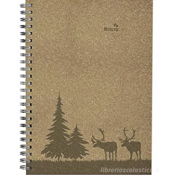 Agenda settimanale spiralata 2020 Wire-O Nature Line A5 Earth