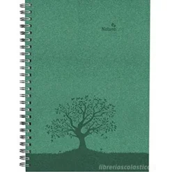 Agenda settimanale spiralata 2020 Wire-O Nature Line A5 Forest
