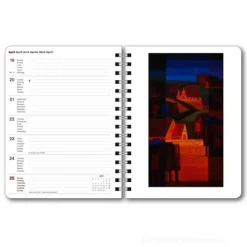 Agenda settimanale spiralata 2025 Ton Schulten Diary cm 16,5x21,6