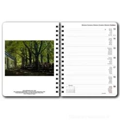 Agenda settimanale spiralata 2025 Impressionism Diary cm 16,5x21,6