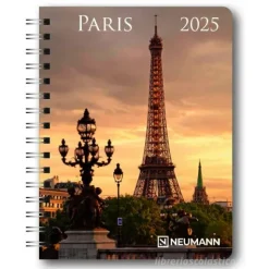 Agenda settimanale spiralata 2025 Paris Diary cm 16,5x21,6
