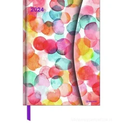 Agenda settimanale 2024 Watercolours Magneto Diary cm 16x22