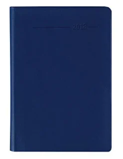 Agenda tascabile settimanale Blu 2018