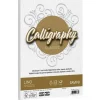 Album 50 fogli bianchi formato A4 200 gr Calligraphy Lino