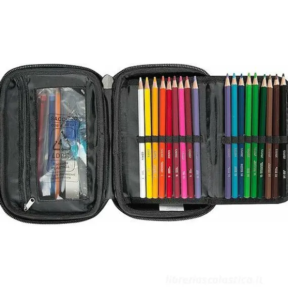 Astuccio completo maxi zip Comix Flash Dots Smell