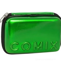 Astuccio completo maxi zip Comix Classic verde