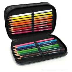 Astuccio completo Neon Milano Reflex blu