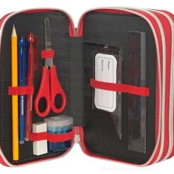 Astuccio completo triplo scomparto One Piece