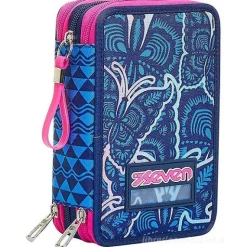 Astuccio completo triplo scomparto Graceful Girl