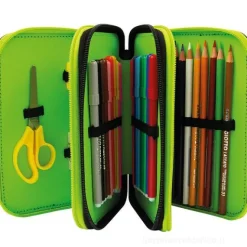 Astuccio completo triplo scomparto Tartarughe Ninja