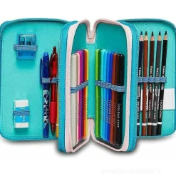 Astuccio completo triplo scomparto La Sirenetta