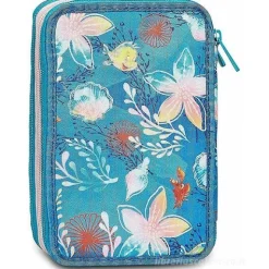 Astuccio completo triplo scomparto La Sirenetta