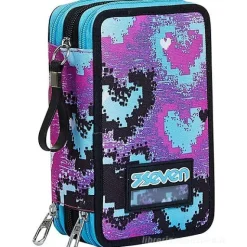 Astuccio completo triplo scomparto Glossy Girl