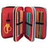 Astuccio completo triplo scomparto Gormiti