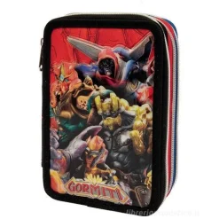 Astuccio completo triplo scomparto Gormiti