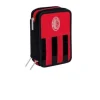 Astuccio completo triplo scomparto Milan First Time Ball
