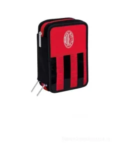 Astuccio completo triplo scomparto Milan First Time Ball