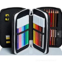 Astuccio completo triplo scomparto Juventus