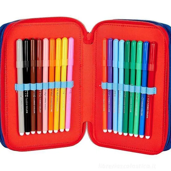 Astuccio completo triplo scomparto GoPop Champion