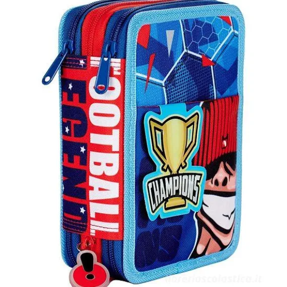 Astuccio completo triplo scomparto GoPop Champion
