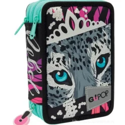 Astuccio completo triplo scomparto GoPop Rebel
