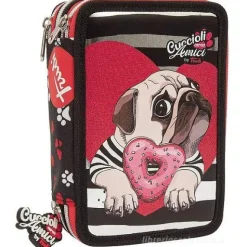 Astuccio completo triplo scomparto Cuccioli Cerca Amici by Trudi