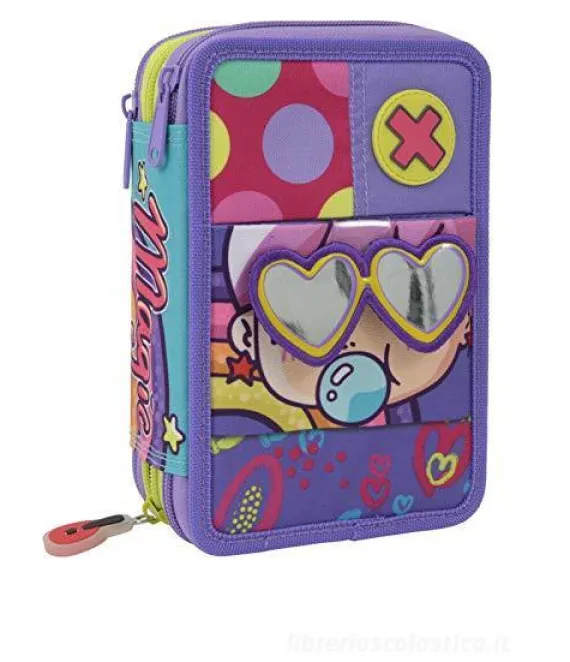 Astuccio completo triplo scomparto GoPop Magic