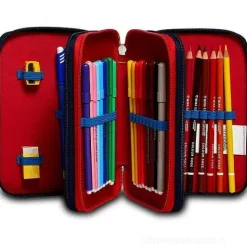 Astuccio completo triplo scomparto Spider-Man