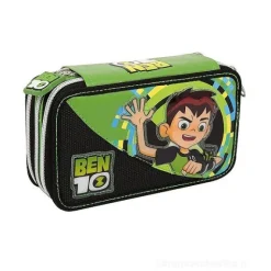 Astuccio con triplo scomparto e accessori Ben 10
