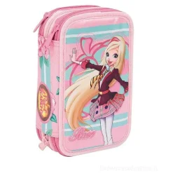 Astuccio con triplo scomparto e accessori Regal Academy