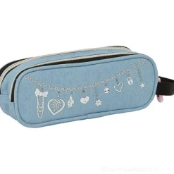 Astuccio Doppio K-pop Demon Hunters Azzurro