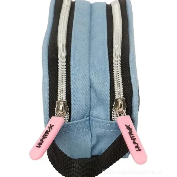 Astuccio Doppio K-pop Demon Hunters Azzurro