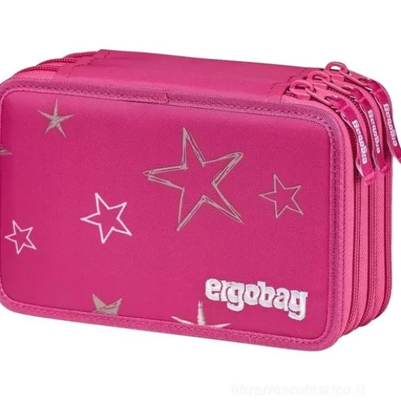 Astuccio Ergobag 3 scomparti FlowBear World completo
