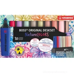 Astuccio 10 evidenziatori Stabilo Boss Nature Colors Wildflowers Edition